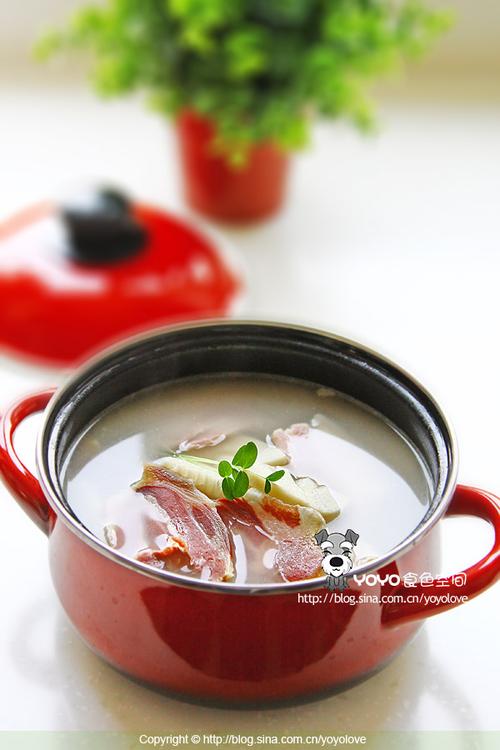 美味腌笃鲜火锅的做法