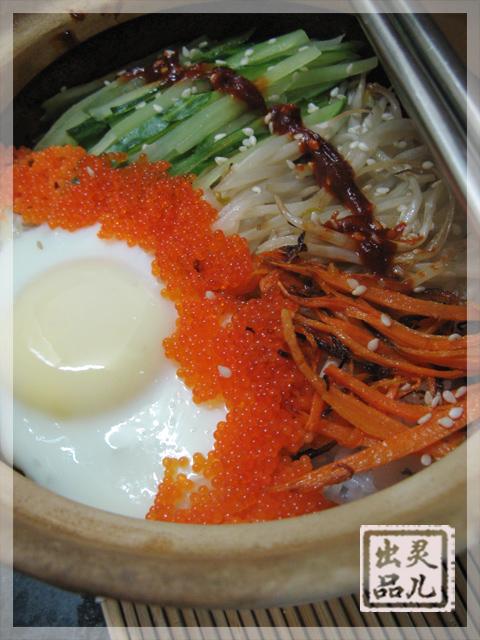 韩风蟹籽拌饭的做法