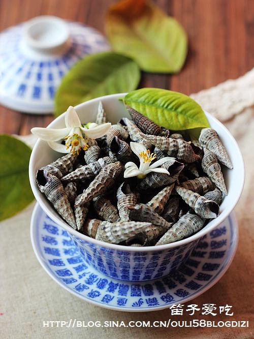 盐水煮海锥的做法