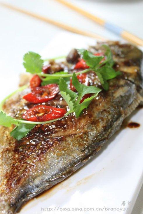 醋烧银仓鱼的做法