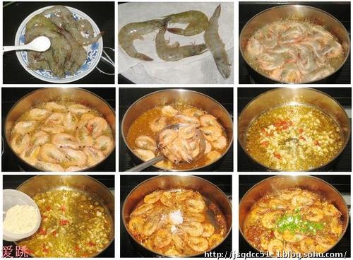 避风塘虾的做法