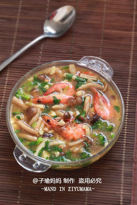 菌菇大酱汤的做法