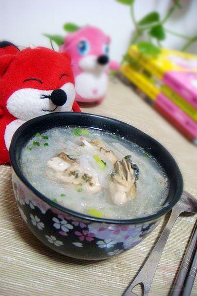 蛎黄萝卜丝汤的做法