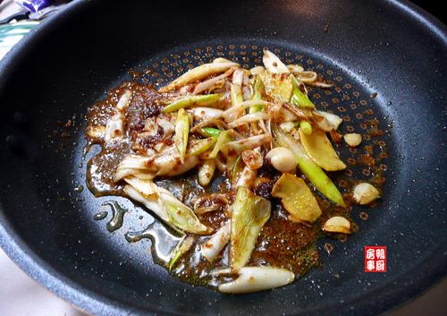 沙茶带子煮粉丝的做法