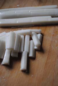 青蟹炒年糕的做法