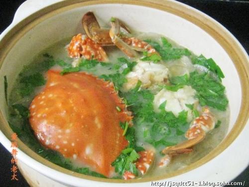 红膏蟹洋葱粉丝煲的做法