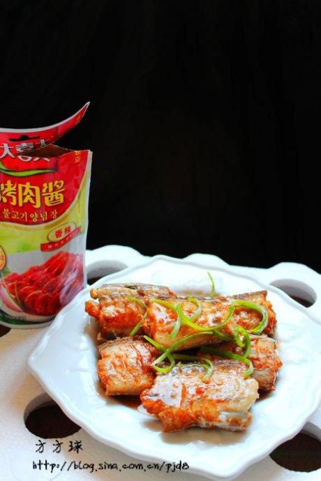 麻辣酱蒸带鱼的做法