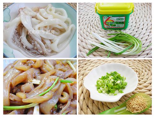 酱香芝麻鱿鱼圈的做法