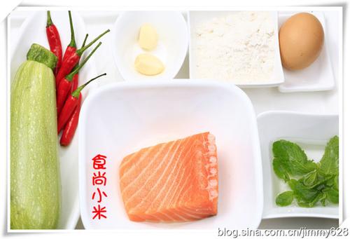 三文鱼糊塌子的做法