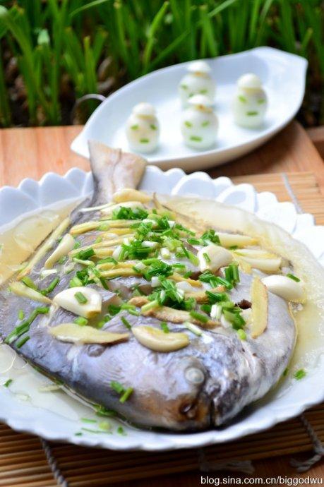 清蒸鲳鱼的做法