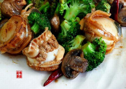 沙茶扇贝的做法