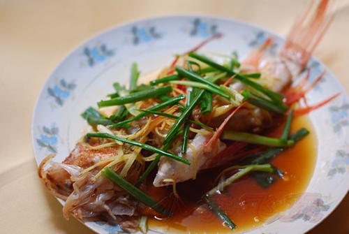 清蒸须斑的做法