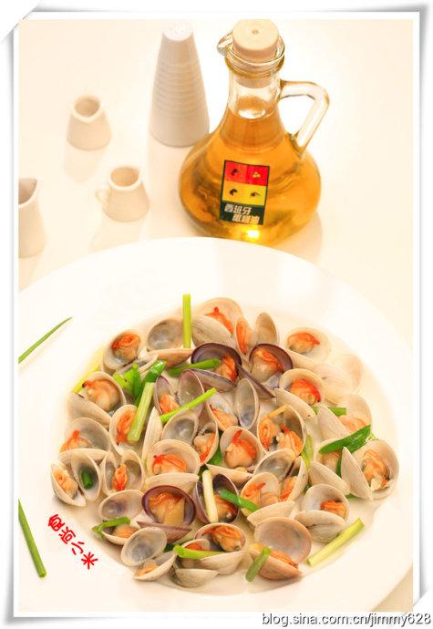 姜葱炒青蛤的做法