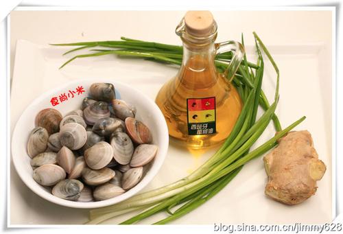 姜葱炒青蛤的做法
