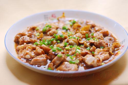 豉汁排骨蒸带子边的做法