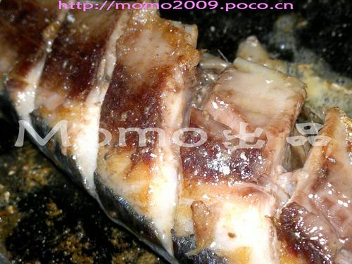 铁板鲭鱼的做法