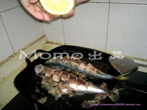 铁板鲭鱼的做法