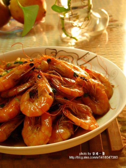 豉汁虾的做法