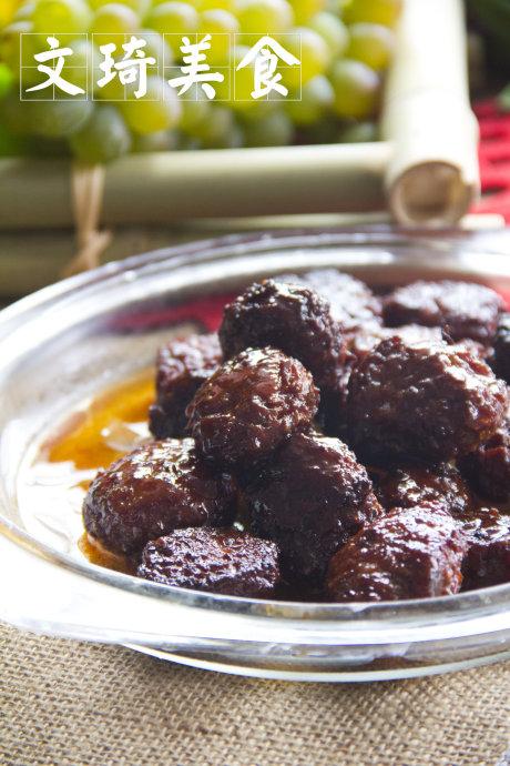 红烧蟹肉丸子的做法