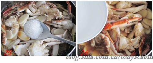 梭子蟹炒年糕的做法