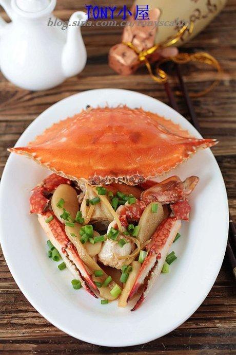 梭子蟹炒年糕的做法