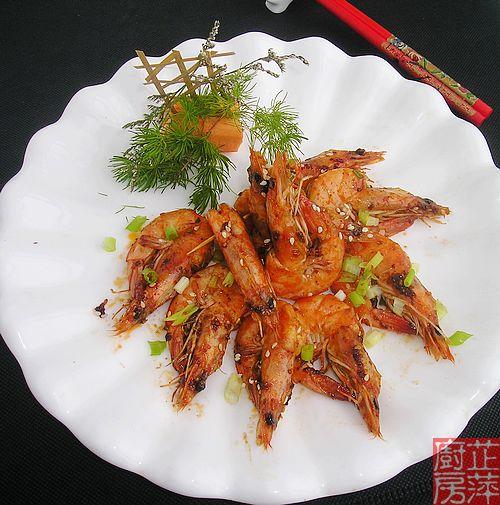 烧烤大虾的做法