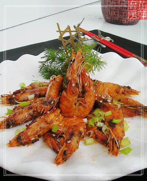 烧烤大虾的做法