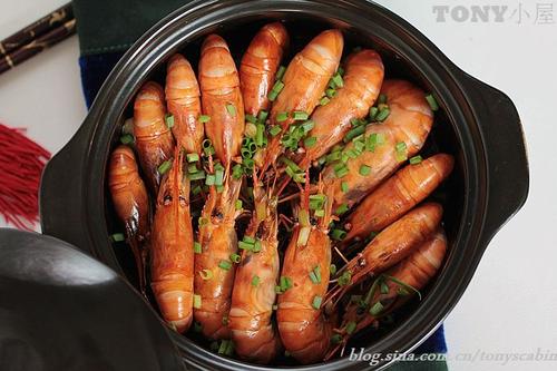 干锅沼虾的做法