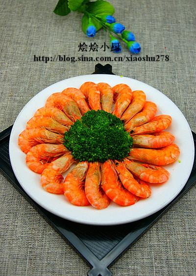 盐灼虾的做法