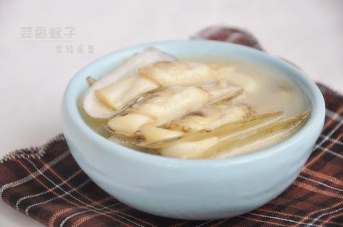 蒜香蛏子的做法