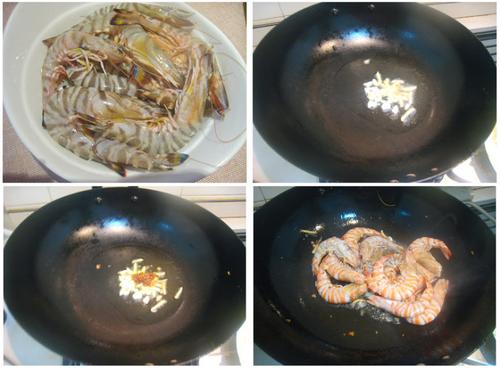 XO酱斑节虾的做法