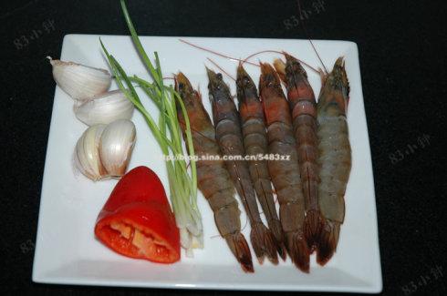 蒜蓉开背虾的做法