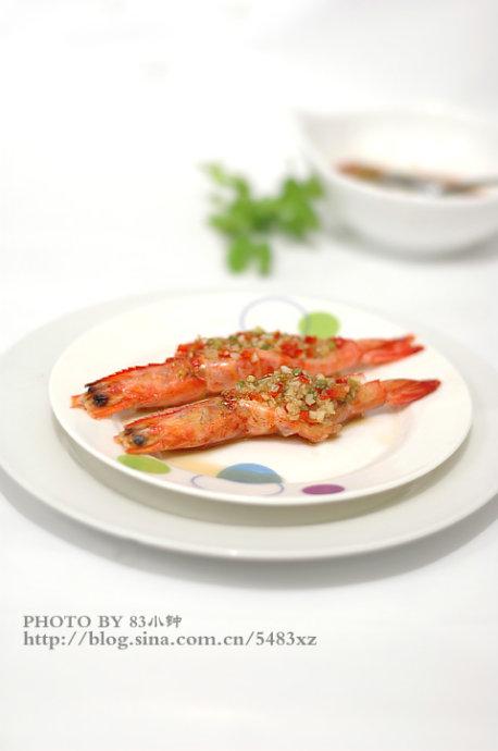 蒜蓉开背虾的做法