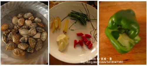 酱炒花甲的做法