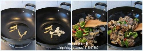 酱炒花甲的做法