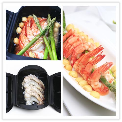 泰酱烤鲜虾莲子的做法