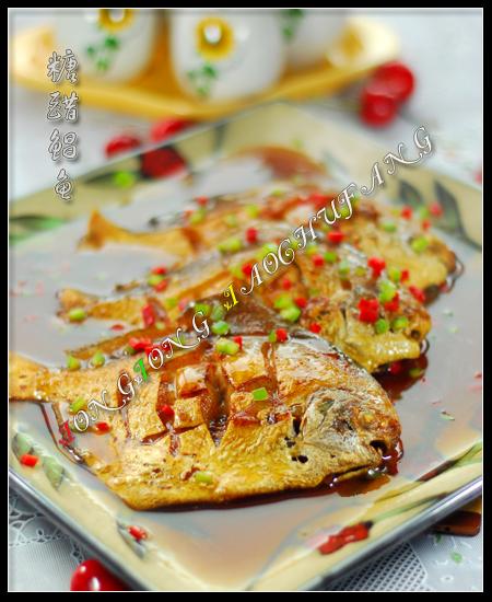 糖醋鲳鱼的做法