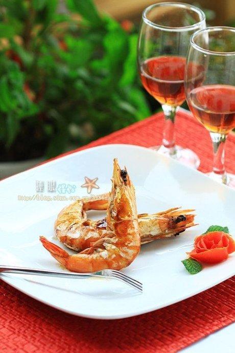 叽汁大虾的做法