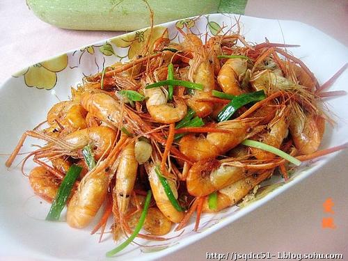 油闷鲥虾的做法