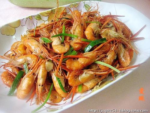 油闷鲥虾的做法