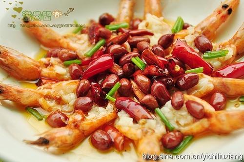 辣香开背虾的做法