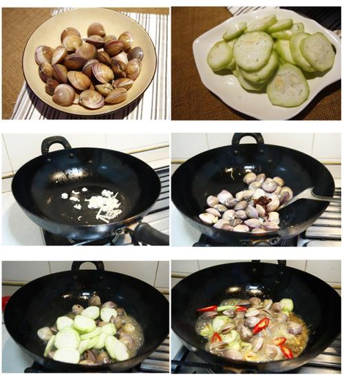 家常辣炒红肉蛤的做法