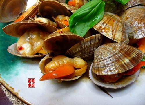 炒贵妃蚌的做法