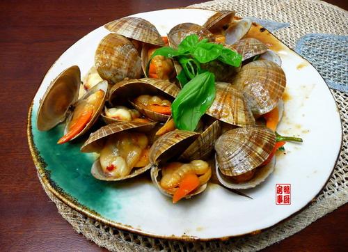 炒贵妃蚌的做法