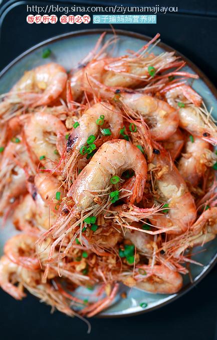 蒜爆沼虾的做法