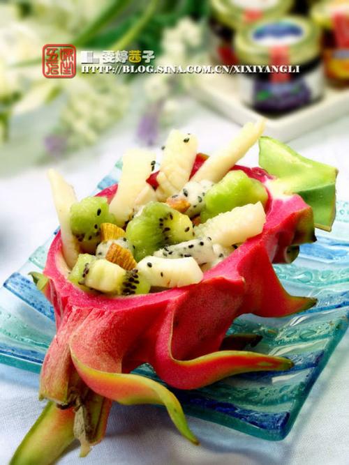 双果杏仁烩墨鱼的做法