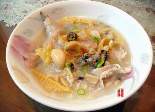 海鲜靓粥的做法