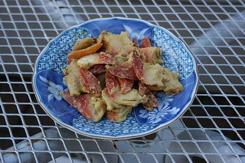 凉拌北极贝的做法