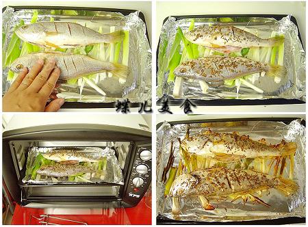 香烤孜然黄花鱼的做法