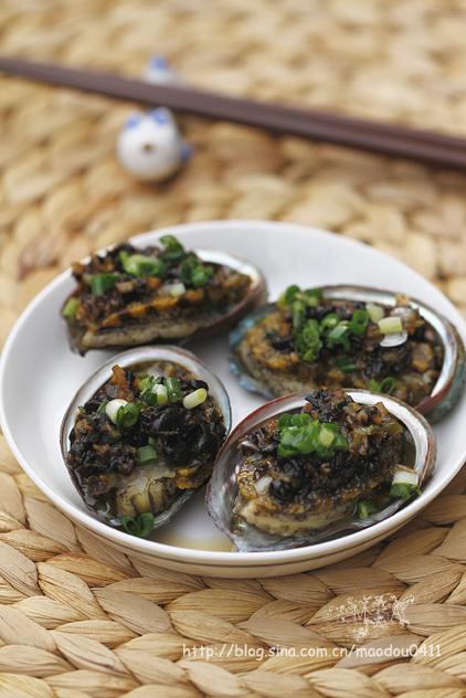 豉汁蒸小鲍鱼的做法